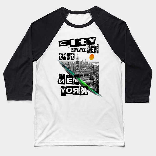 New York City Baseball T-Shirt by BC- One- Shop